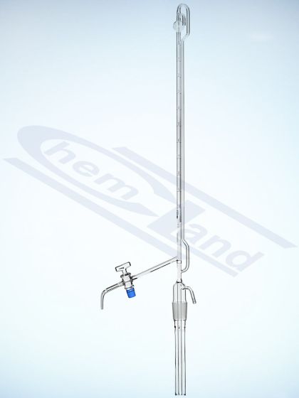 automātiskā birete saskaņā ar Pellet CZECH 1x stikla aizbīdnis Schellbach sloksne 10 klase AS 0,10