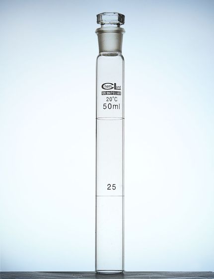 Nessler cilindrs zemas formas 050ml ar aizbāzni