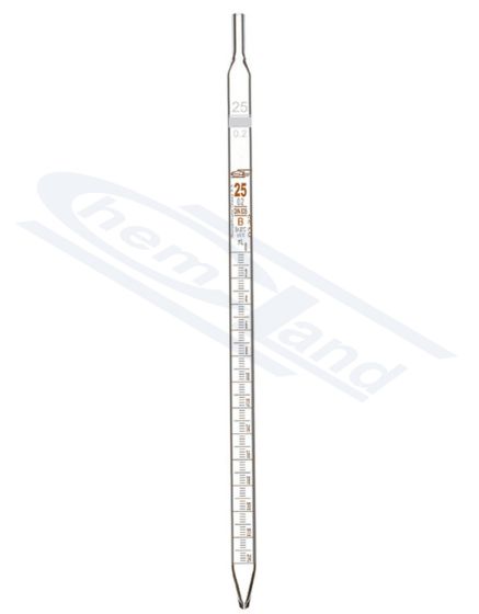 CHEMLAND NEW LINE 005 cl B multimērīšanas pipete, sk. Brūna