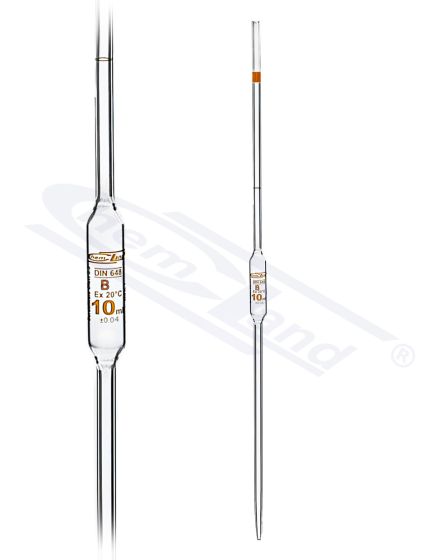 CHEMLAND NEW LINE 005 cl B viena mērīšanas pipete, sk. Brūna