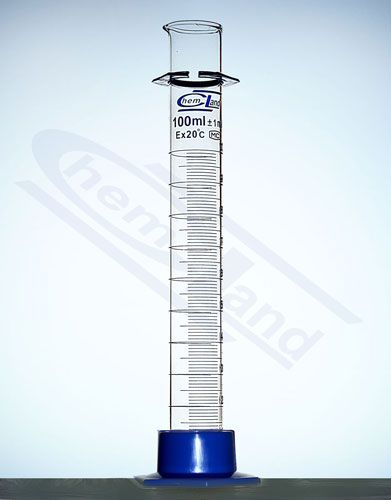 mērcilindrs 0010ml B klases bāze PP CHEMLAND