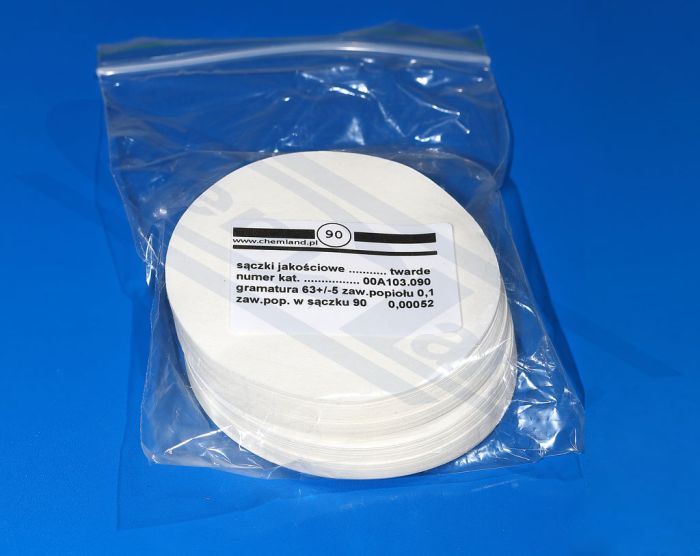 kvalitatīvs filtrpapīrs lēns CHEMLAND 055