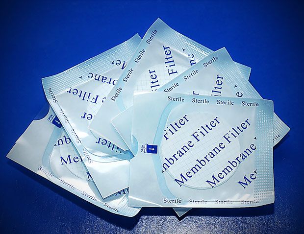 Membrānas filtrs MCE 0,80um 47mm pck=100gab.