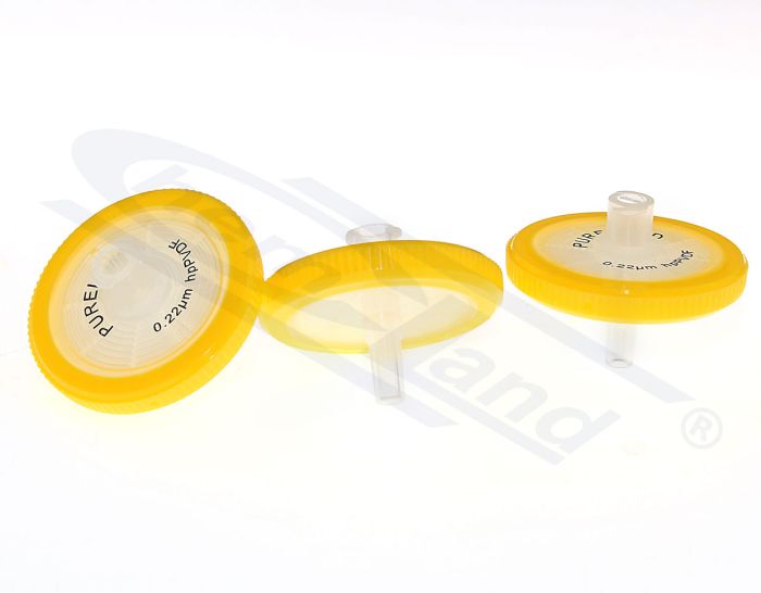 Šļirces filtrs PVDF 25mm 0,45um 1 gab.
