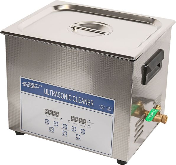 ultraskaņas tīrītājs ar sildīšanu, 22L, taimeris 0-30min, temp. RT-80oC, LCD displejs, frekvence 40KHz, ultraskaņas jauda 480W.